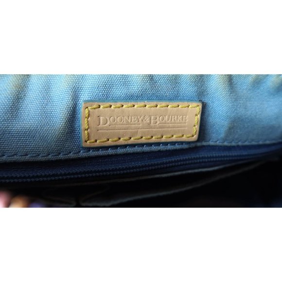 DOONEY & BOURKE Y2K Rainbow Signature Logo Monogram Medium Satchel Handbag - Picture 14 of 15